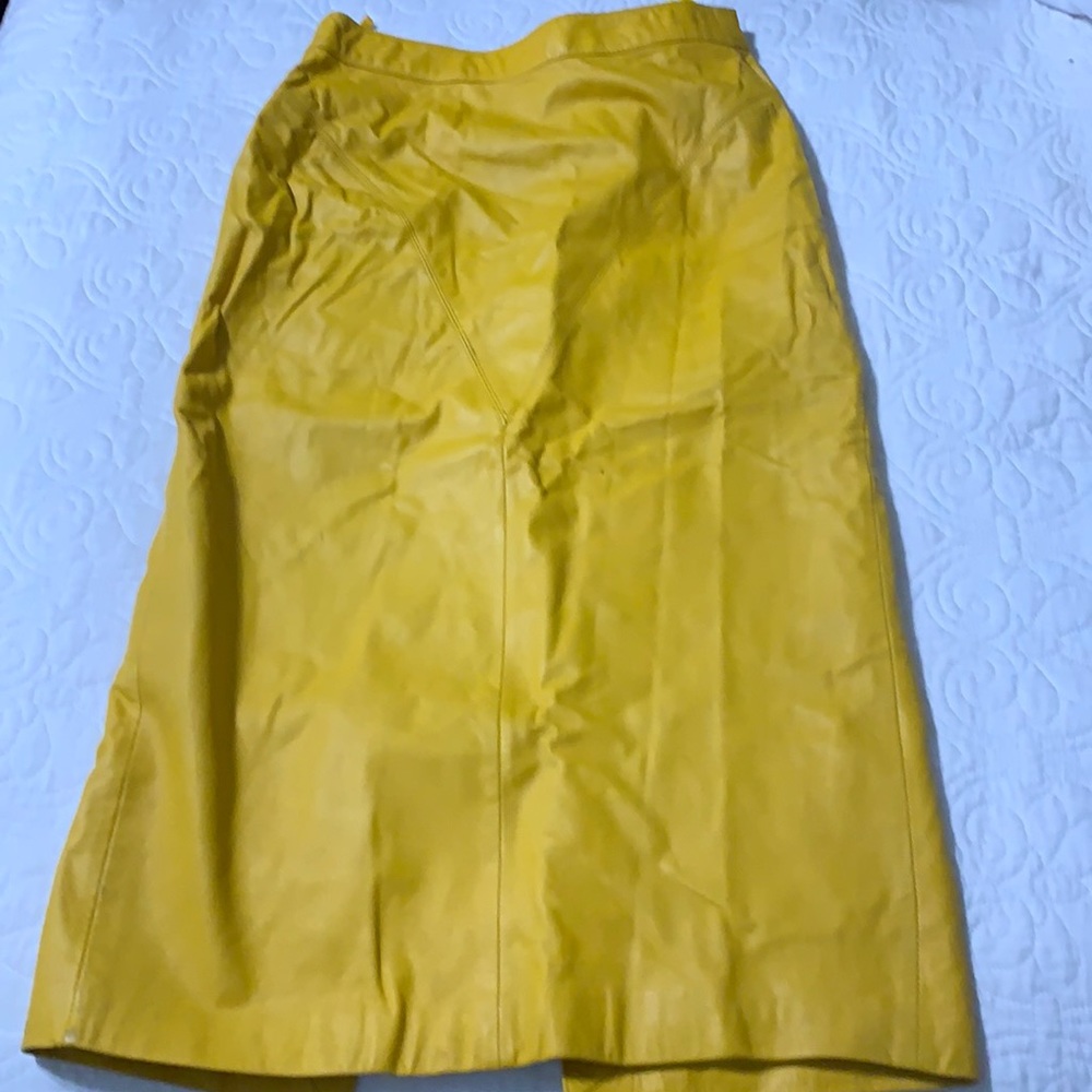 Leather Skirt